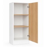MID.YOU ARHIVSKA OMARA bela, medeni hrast | Shoptok.si
