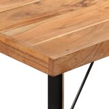  Barski stol 150 x 70 x 107 cm masivno drvo bagrema i željezo | Eponuda.ba