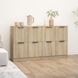 The Living Store Komoda 2 kosa sonoma hrast 60x30x70 cm konstruiran les - Komoda, (21661823) Cene