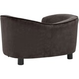  Sofa za pse smeđa 69 x 49 x 40 cm plišana | shoptok.hr
