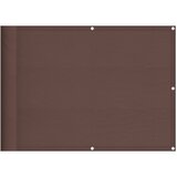 Furnova Balkonsko platno rjavo 75x800 cm 100 % poliestrski oxford, (22056922) | Shoptok.si