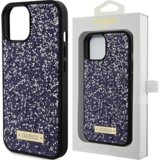 Guess OVITEK ZA IPHONE 15 PRO MAX OVITEK Z LOGOTIPOM RHINESTONE ROZA, (21833901) | Shoptok.si