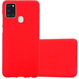 Cadorabo Ohišje, združljiv s Samsungom v Frost Red - Zaščitni pokrov iz fleksibilnega silikona TPU, (20571898) Cene