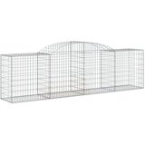  Lučne gabionske košare 8 kom 300x50x80/100 cm pocinčano željezo | shoptok.hr