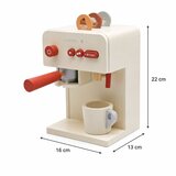 Ginger Home Dečji drveni aparat za kafu sa šoljom i dodacima, puno drvo ( W10D632 ) | Eponuda.com