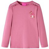 vidaXL Dječja majica dugih rukava boja maline 116 | shoptok.hr