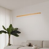  LED luster na sajli VERDE LED/18W/230V 3000K 106 cm hrast | Eponuda.com