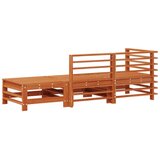  Sekcijski kavč 3 Kos Voskan Rjava Masivna borovina, (5000269406) | Shoptok.si