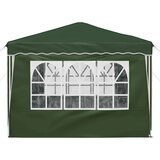  Zložljivi šotor za zabave 288 x 288 x 245 cm Zelena, (5000248777) | Shoptok.si