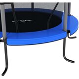  Trampolin sa sigurnosnom mrežom okrugli 140 x 160 cm plavi | shoptok.hr