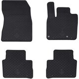  Auto tepih 4 pcs Crna prikladno za Nissan QASHQAI 2021- Guma | shoptok.hr
