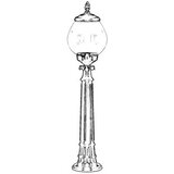Opviq Vanjska lampa BSU-68194-BSY-B, 95 cm, Podna, E27, IP65, 60W, Crna | Eponuda.ba