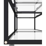 vidaXL TV ormarić prozirni 200 x 40 x 40,5 cm od kaljenog stakla | shoptok.hr