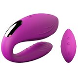 Adam i Eva Parni vibrator sa daljinskim (MELO) ROZE u