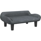 vidaXL Otroški kavč temno siv 70x40x24 cm žamet | Shoptok.si