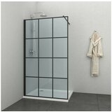 Sanotechnik predelna stena za tuš kabino elite EN9006B 88-90x195 cm Cene