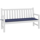  Jastuk za vrtnu klupu modri 150x50x4 cm od tkanine Oxford | shoptok.hr
