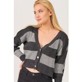 Dewberry Z3008 LADIES CARDIGAN-OUTDOOR ANTHRACITE Cijene