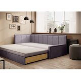 ELTAP Ružičasta sklopiva/s prostorom za odlaganje sofa od šenila 214 cm Fulgeo – | shoptok.hr