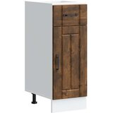 vidaXL Kuhinjska osnovna omarica Lucca dimljen hrast inženirski les, (22010135) | Shoptok.si