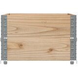  Vrtna sadilica 80x60 cm od masivne borovine | shoptok.hr