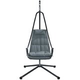  Viseća jaja stolica Antracit 94 x 107 x 196,5 cm Čelik | Eponuda.com