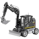  Metalni buldožer za igro Huina 1:50 - črn | Shoptok.si