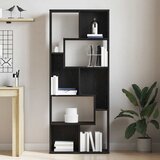  Biblioteka crni hrast 67x24x161 cm Inženirsko drvo | Shoptok.si