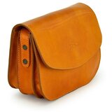Leather Diamonds Naramna torba tmc010lsnaturalny Oranžna Cene