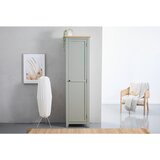 MID.YOU GARDEROBNA OMARA furnirano, masivno siva, naravne barve | Shoptok.si