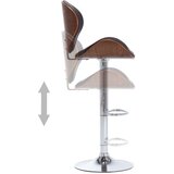  Barski stolček črno umetno usnje, (20624435) | Shoptok.si