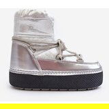 Boto Women's Snow Boots with Silver Lacing Toolsa | Shoptok.si
