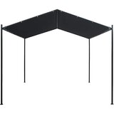  Nadstrešnica za sjenicu/paviljon/šator 3 x 3 m čelična antracit | shoptok.hr