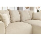 Bobochic Paris Krem baršunasti kutna garnitura Enjoy – | shoptok.hr