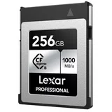 Lexar CFexpress 256GB Type B card Silver Serie, 1000MB/s read 600MB/s write