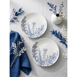 Sinsay Keramički tanjuri s botaničkim motivom 2 pack | shoptok.hr