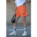 Madmext Shorts - Orange - Normal Waist