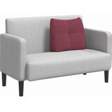  Jastuk za leđa Vinska crvena 60 x 24 x 50 cm tkanina | shoptok.hr