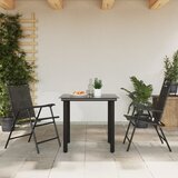 Sklopive stolice 2 kom. Melange siva čelik i tekstilen | shoptok.hr