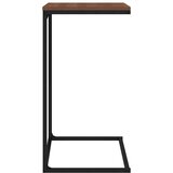  Bočni stolić crni 55 x 35 x 66 cm od konstruiranog drva | Eponuda.ba