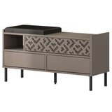 Hanah home cipelarnik heaton shoe bench light mocha | ePonuda.com