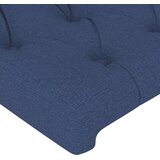  Uzglavlje s ušima plavi 203x16x118/128 cm od tkanine | shoptok.hr