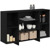  Kreveta Crni hrast 120 x 30 x 75 cm Konstruirano drvo | shoptok.hr