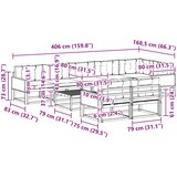  Set vanjskih sofa 9 kom. | shoptok.hr