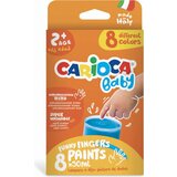 Carioca Baby set za bojanje prsti sa više boja 8x50ml - | shoptok.hr
