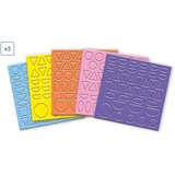 Janod kreativni set za ustvarjanje slik z nalepkami geometric | Shoptok.si