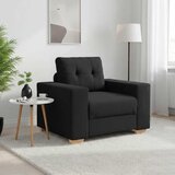 SOFA fotelja crna 100x78x80 cm tkanina - Crna 1 100 cm | shoptok.hr