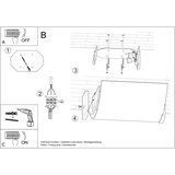  Stropna svetilka EMILIO, (21571550) | Shoptok.si