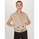 Reserved Ladies` out vest & belt - bež | Shoptok.si