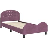  za djecu s uzglavljem Ljubičasta 90 x 190 cm Baršun | shoptok.hr